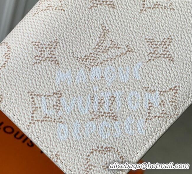 Promotional Louis Vuitton Brazza Wallet in Monogram Heritage Canvas M12656 Off-White 2025