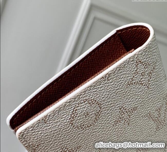 Promotional Louis Vuitton Brazza Wallet in Monogram Heritage Canvas M12656 Off-White 2025