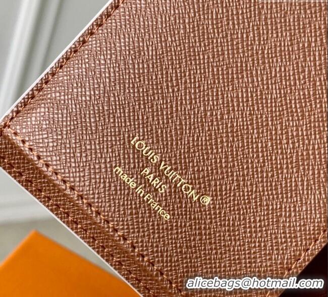Promotional Louis Vuitton Brazza Wallet in Monogram Heritage Canvas M12656 Off-White 2025
