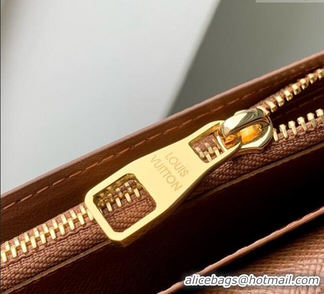 Promotional Louis Vuitton Brazza Wallet in Monogram Heritage Canvas M12656 Off-White 2025