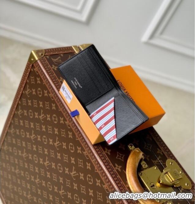 Good Product Louis Vuitton Multiple Wallet in Monogram Heritage Canvas M14691 Blue 2025