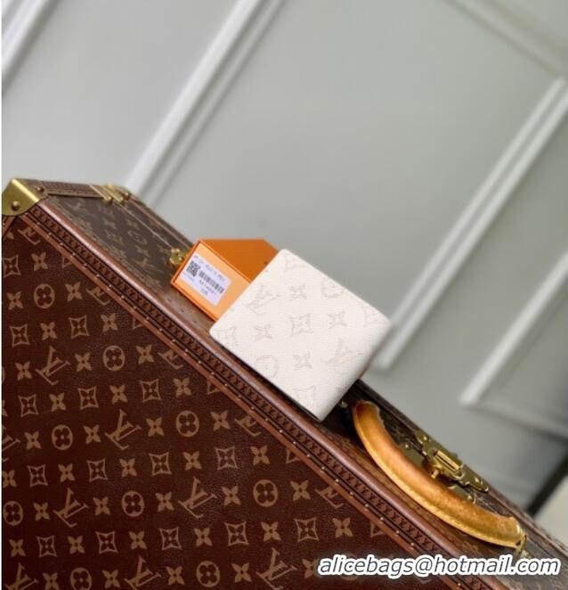 Luxury Discount Louis Vuitton Multiple Wallet in Monogram Heritage Canvas M14691 Off-White 2025