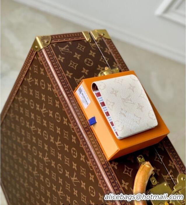 Luxury Discount Louis Vuitton Multiple Wallet in Monogram Heritage Canvas M14691 Off-White 2025