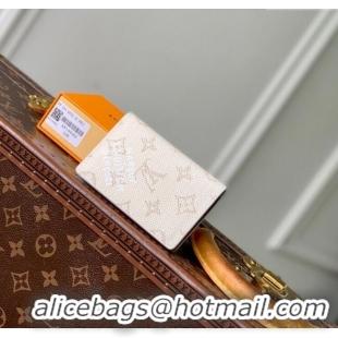Super Quality Louis Vuitton Pocket Organizer Wallet in Monogram Heritage Canvas M14689 Off-White 2025