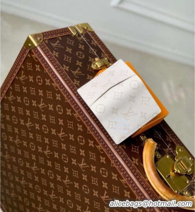 Super Quality Louis Vuitton Pocket Organizer Wallet in Monogram Heritage Canvas M14689 Off-White 2025
