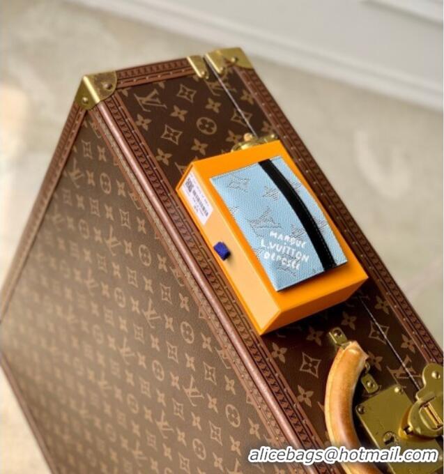 Trendy Design Louis Vuitton Double Card Holder Wallet in Monogram Heritage Canvas M14766 Blue 2025