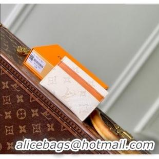 Best Price Louis Vuitton Double Card Holder Wallet in Monogram Heritage Canvas M14766 Off-White 2025