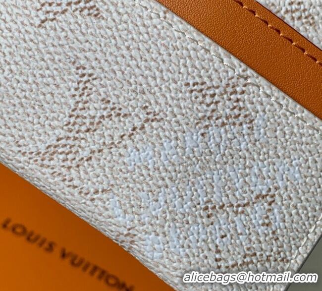 Best Price Louis Vuitton Double Card Holder Wallet in Monogram Heritage Canvas M14766 Off-White 2025