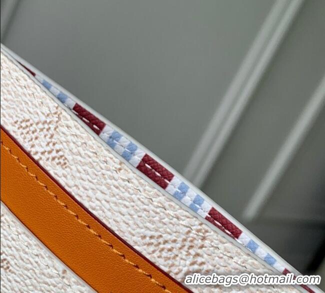 Best Price Louis Vuitton Double Card Holder Wallet in Monogram Heritage Canvas M14766 Off-White 2025