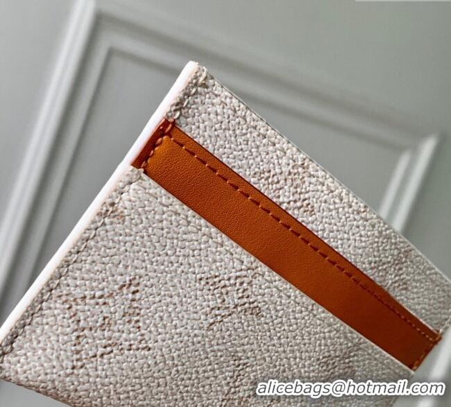 Best Price Louis Vuitton Double Card Holder Wallet in Monogram Heritage Canvas M14766 Off-White 2025