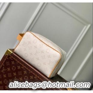 Unique Discount Louis Vuitton Mens Locker Dopp Kit Cluch in Monogram Heritage Canvas M14839 Off-White 2025
