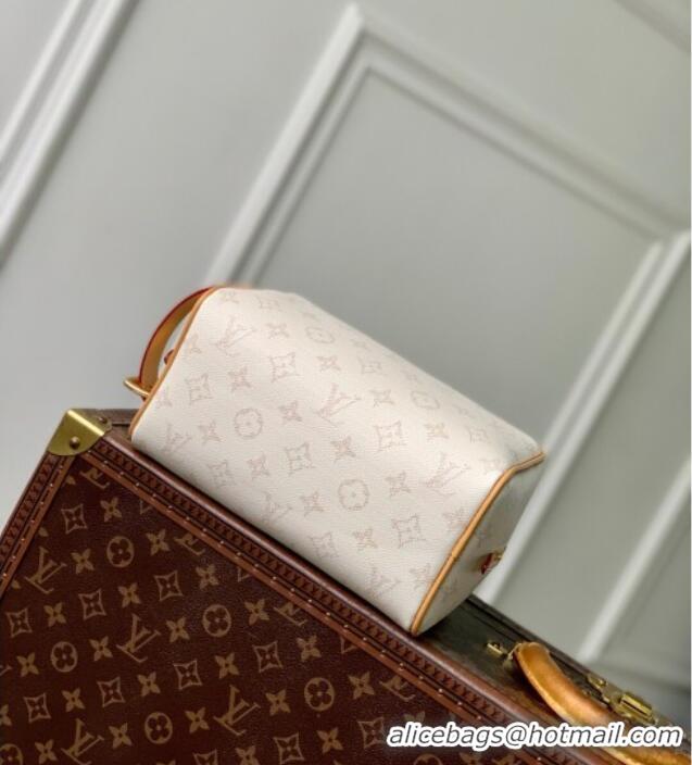 Unique Discount Louis Vuitton Mens Locker Dopp Kit Cluch in Monogram Heritage Canvas M14839 Off-White 2025