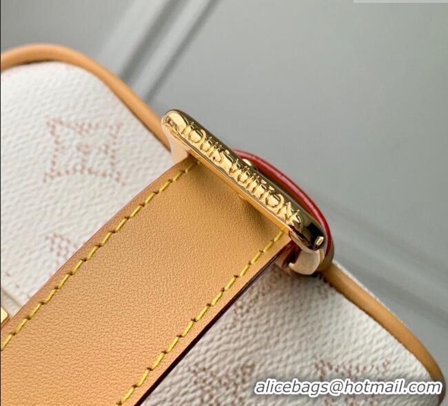 Unique Discount Louis Vuitton Mens Locker Dopp Kit Cluch in Monogram Heritage Canvas M14839 Off-White 2025