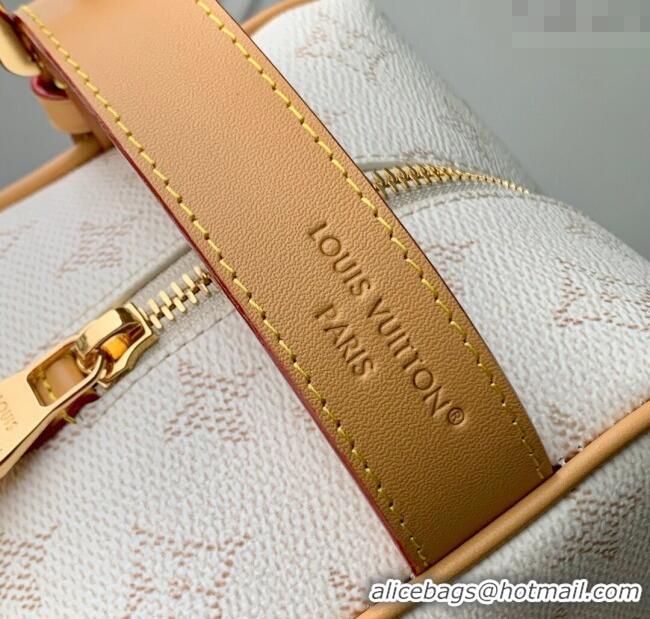 Unique Discount Louis Vuitton Mens Locker Dopp Kit Cluch in Monogram Heritage Canvas M14839 Off-White 2025