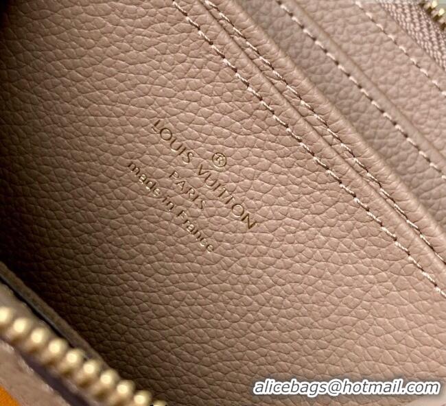 Modern Design Louis Vuitton Zippy Coin Purse Wallet in Beige Monogram Empreinte Calf Leather M60574 2025