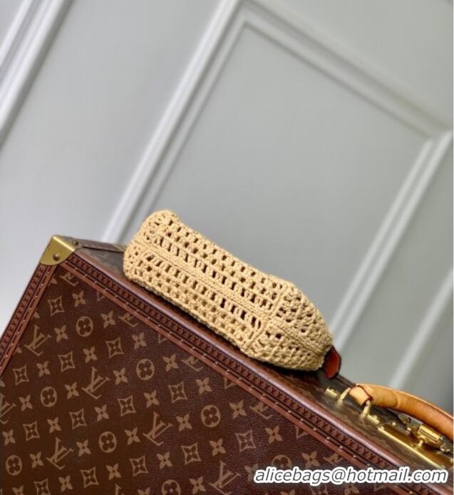 Traditional Specials Louis Vuitton Hills Pochette Mini Bag Raffia Straw M14304 2025