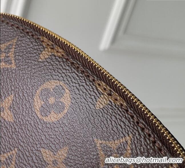 Well Crafted Louis Vuitton LV x TM Cosmetic Pouch in Cherry Monogram Canvas M47515 Brown 2025