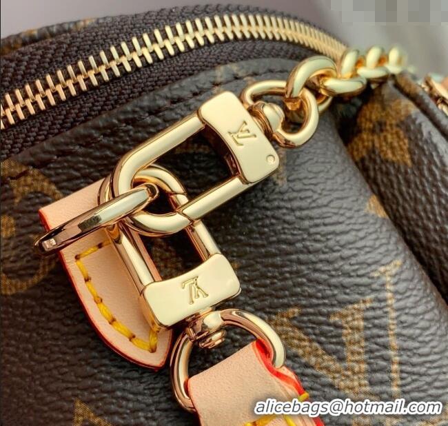 Top Design Louis Vuitton LV x TM Mini Bumbag in Brown Cherry Monogram Canvas M13449 Brown 2025