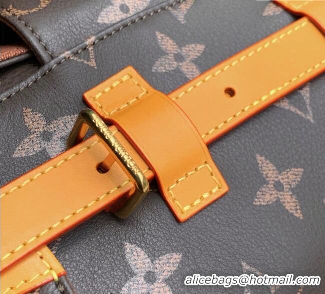 Top Grade Louis Vuitton Mens Christopher MM Backpack Bag in Monogram Canvas and Leather M14038 Apricot 2025