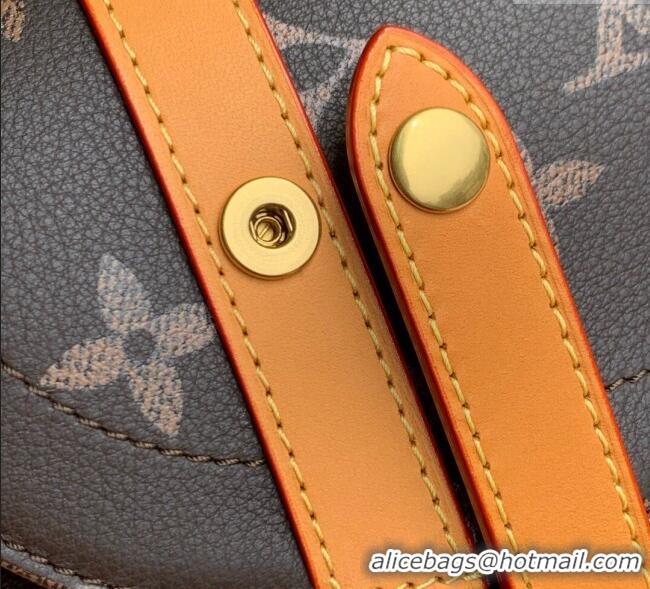 Top Grade Louis Vuitton Mens Christopher MM Backpack Bag in Monogram Canvas and Leather M14038 Apricot 2025