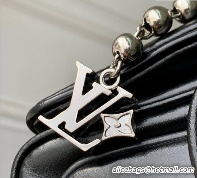 Popular Style Louis Vuitton Mens Cargo Wearable Wallet Mini Bag Calf leather M13989 Black 2025