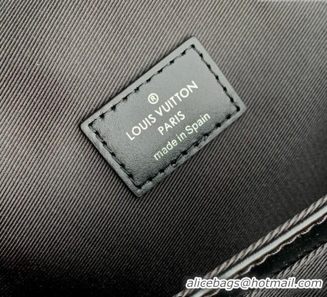Popular Style Louis Vuitton Mens Cargo Wearable Wallet Mini Bag Calf leather M13989 Black 2025