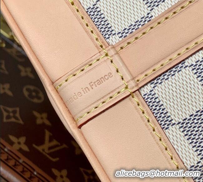 Top Design Low Price Louis Vuitton Noe BB Bucket bag in Damier Azur Canvas N40594 2025