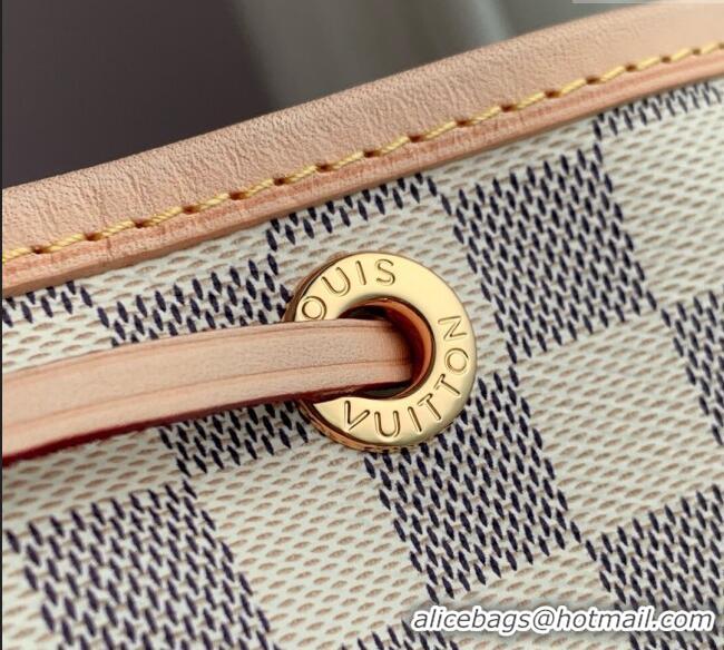 Top Design Low Price Louis Vuitton Noe BB Bucket bag in Damier Azur Canvas N40594 2025