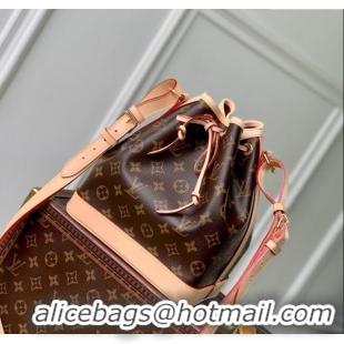 Luxury Cheap Louis Vuitton Noe BB Bucket bag in Monogram Canvas M46983 2025