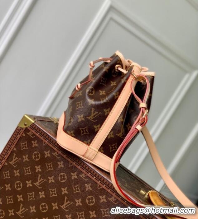 Luxury Cheap Louis Vuitton Noe BB Bucket bag in Monogram Canvas M46983 2025