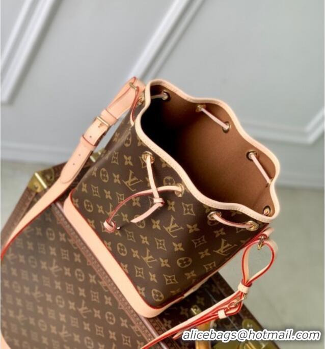 Luxury Cheap Louis Vuitton Noe BB Bucket bag in Monogram Canvas M46983 2025