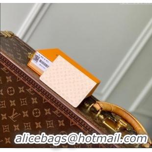 Luxury Cheap Louis Vuitton Card Holder in Micro Monogram Dune Leather M25750 Sand White/beige 2025