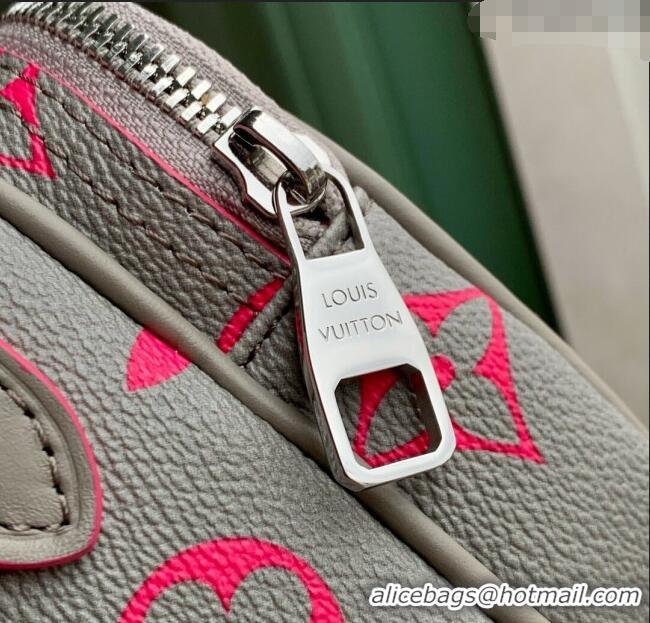 Best Price Louis Vuitton Mens Nil Bag in Monogram Glow Canvas M15024 Grey/Pink 2025