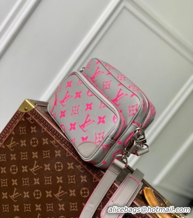 Best Price Louis Vuitton Mens Nil Bag in Monogram Glow Canvas M15024 Grey/Pink 2025