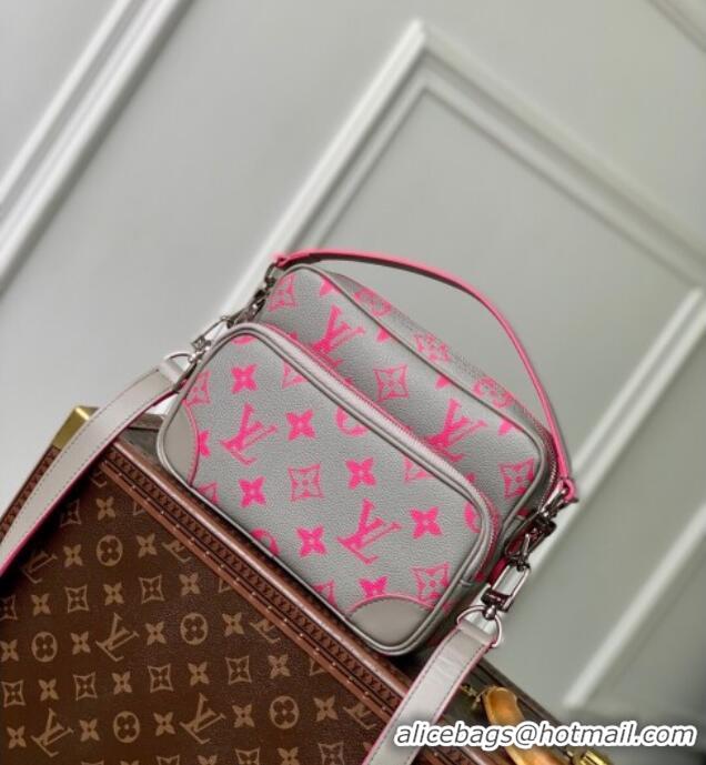 Best Price Louis Vuitton Mens Nil Bag in Monogram Glow Canvas M15024 Grey/Pink 2025