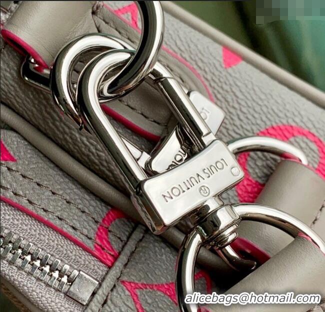 Best Price Louis Vuitton Mens Nil Bag in Monogram Glow Canvas M15024 Grey/Pink 2025