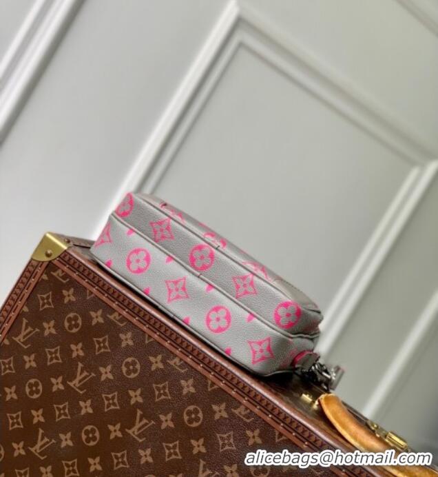 Best Price Louis Vuitton Mens Nil Bag in Monogram Glow Canvas M15024 Grey/Pink 2025