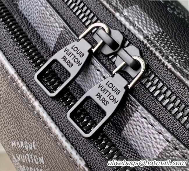 New Style Louis Vuitton Mens Rush Bumbag in Damoflage Black Canvas M14920 2025