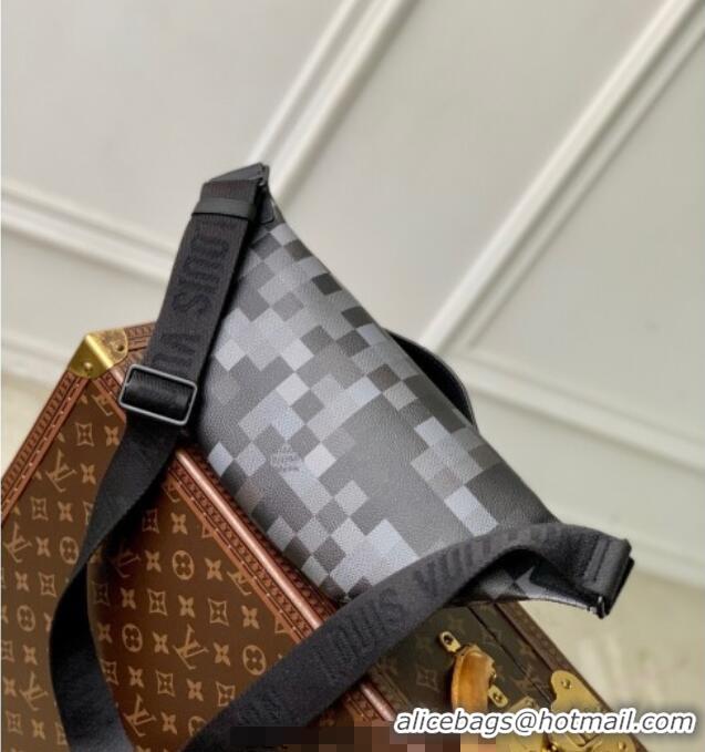 New Style Louis Vuitton Mens Rush Bumbag in Damoflage Black Canvas M14920 2025