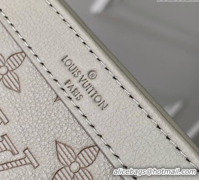 Buy Cheap Louis Vuitton Mens Gaston Wearable Wallet in Monogram Shadow Leather M81115 Grey 2025