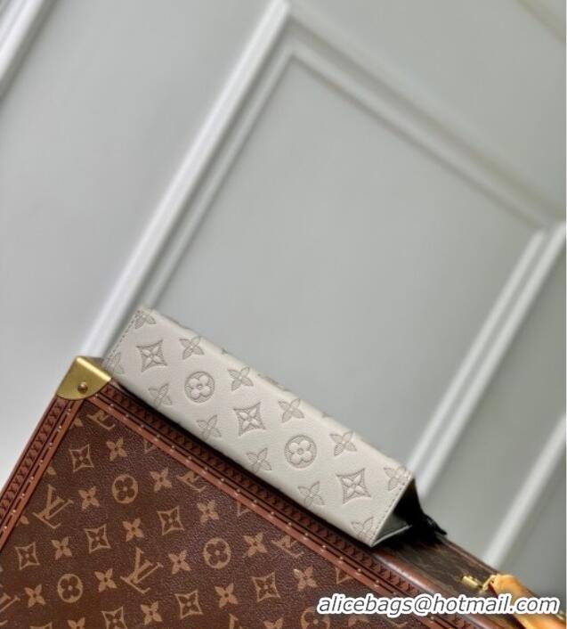 Buy Cheap Louis Vuitton Mens Gaston Wearable Wallet in Monogram Shadow Leather M81115 Grey 2025