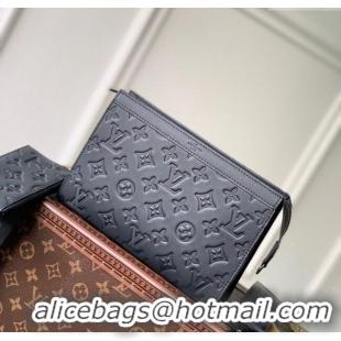 Low Cost Louis Vuitton Mens Gaston Wearable Wallet in Monogram Shadow Leather M81115 Black 2025