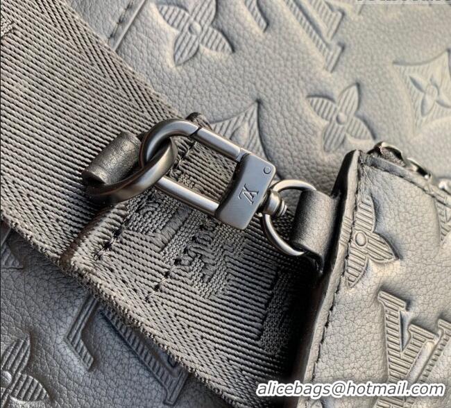 Low Cost Louis Vuitton Mens Gaston Wearable Wallet in Monogram Shadow Leather M81115 Black 2025