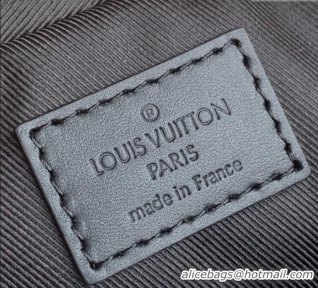 Best Price Louis Vuitton Mens Duo Messenger Bag in Monogram Shadow Leather M69827 Black 2025