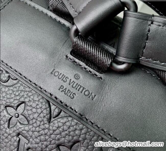 Well Crafted Louis Vuitton Mens Christopher MM Backpack Bag in Monogram Taurillon Leather M55699 Black 2025