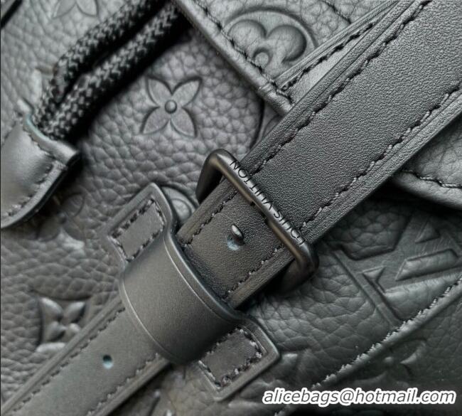 Well Crafted Louis Vuitton Mens Christopher MM Backpack Bag in Monogram Taurillon Leather M55699 Black 2025