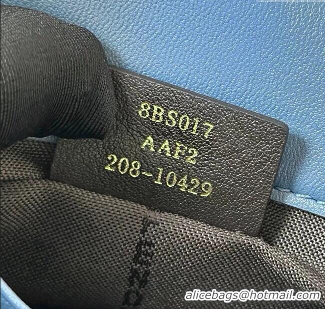 Buy Cheapest Fendi Baguette Mini Nappa Leather Bag 0135S Dark Blue 2025