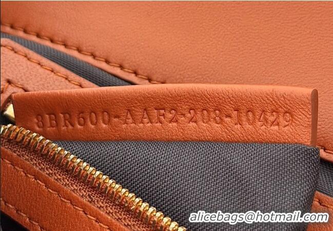 New Fashion Fendi Baguette Medium Nappa Leather Bag 0135M Brown 2025