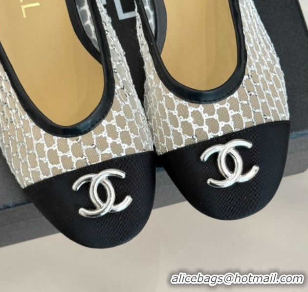 Crafted Chanel Mesh Heel Mules Black 2025 CH061014