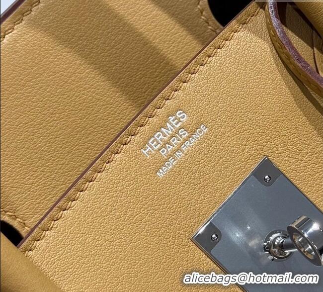 Best Price Hermes Birkin 30cm Bag in Waffle Pattern Canvas and Swift Calfskin with Silver Hardware H1069 Milk Tea Beige 